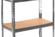 Workshop Shelving Unit with 4 Shelves Brand