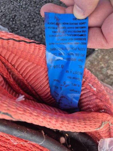 3 x Boat Slings (5Ton x 8m)