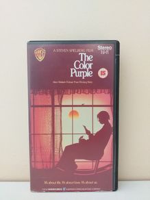 The Colour Purple VHS Video Cassette Tape 1985 Warner Home Video