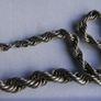 Vintage Sterling Silver Handmade Necklace, 925 Hallmarked Rope Chain 34,9g Image 10
