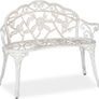 Garden Bench 100 cm Cast Iron Image 6