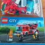 Lego City 60107: Fire Ladder Truck (2016) 100% Complete (NO BOX) Image 3