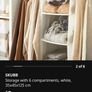 IKEK SKUBB  Storage with 6 compartments Image 2