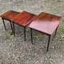 Mahogany nest of tables Image 4