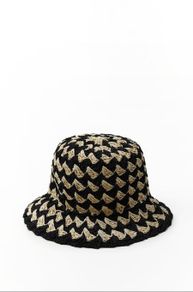Zara Crochet-effect Bucket Hat