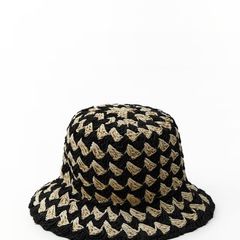 Zara Crochet-effect Bucket Hat