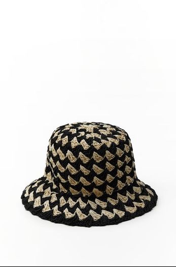 Zara Crochet-effect Bucket Hat