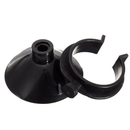 Suction cup with hose holder 12/16mm