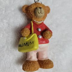 Ornament Teddy No. 1 Mum Number 1 Mum Mother Mom Mam