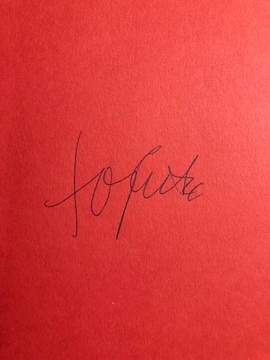 First edition Tony Curtis autographed autobiography