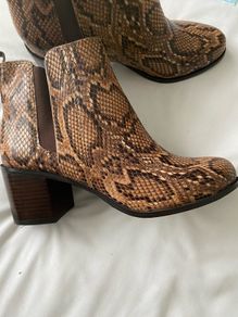 New Leather Boots, size 6