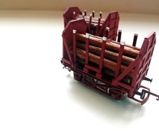 Model Railway  Irish  Timber Wagons