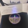 Magnificent Landmarks Empire State Building glow in dark Silver 2oz coin box+coa Image 5