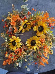 Woodies autumn wreath