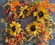 Woodies autumn wreath