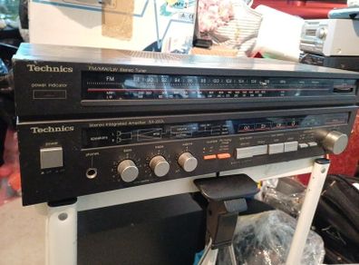 Technics amplifier and tuner