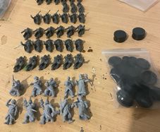 Warhammer 40k Death Korps of Krieg Proxies x 46