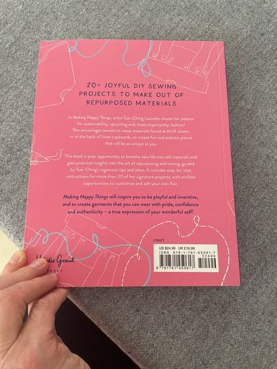 sewing book Making happy things
