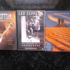 Led Zeppelin Dvd Collection Classic Heavy Rock Robert Plant Jimmy Page