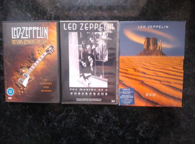 Led Zeppelin Dvd Collection Classic Heavy Rock Robert Plant Jimmy Page
