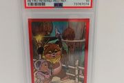 2022 Star Wars Galaxy Wicket Bright Retro Rewind Red Refractor #3/5 PSA 10