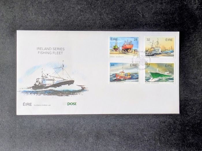 3 x Ireland First Day Covers - 1991 Fishing Fleet, 2006 Europe Flag & 2006 Europa