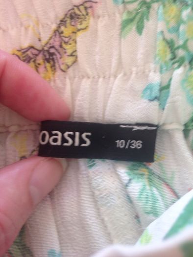 Patterned trousers from Oasis