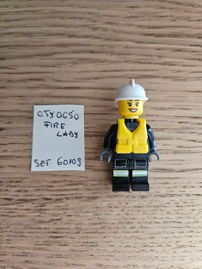 lego cty0650 firelady, set 60109