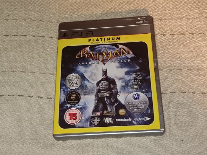 Batman Arkham Asylum Top Playstation 3 Game Platinum Version