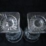 Pair of Beautiful Glass Design Vases Image 9