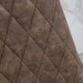 Set of Two Faux Leather Retro Bar Stools - Brown Image 9
