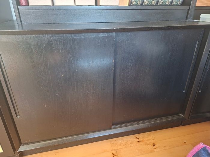 Bookcase/Shelving and storage cabinet x 2
