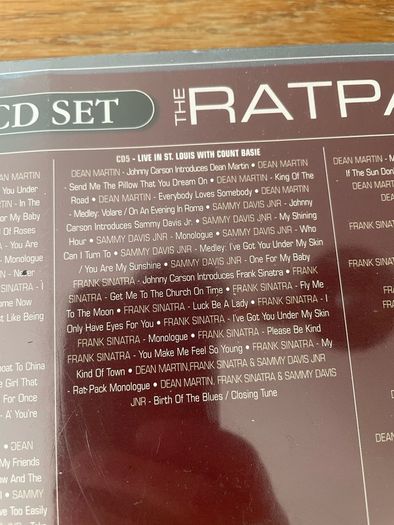 The Ratpack Volume 2 6 CD Set