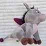 Shrek Grey Donkey Dragon Soft Plush Shreks Adventure approx. 30 cm. Used Please see photos Image 2
