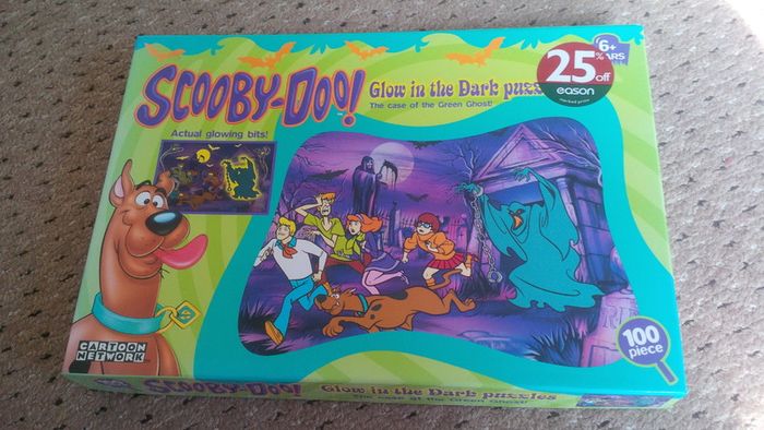 Glow in the Dark Scooby Puzzle