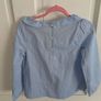 Blue top with tags Image 4