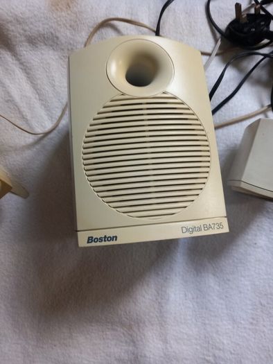 Boston Speakers And Subwoofer