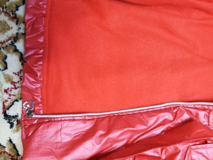 Girls red jacket 5-7yo