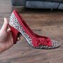 Schuh red shoes- uk7 Image 6