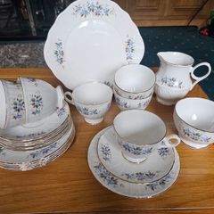 Vintage 21 piece china tea service