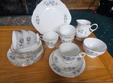 Vintage 21 piece china tea service
