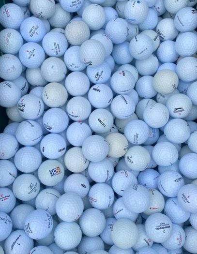Mixed golf balls