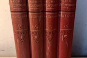Gladstone Blackie And Son Antique Bookset Four Volumes
