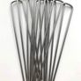 Garden Pins Galvanized Anti-Rust Ground Staples Stakes Pegs Spikes Pins for Securing Lawn Farm Sod Weed Barrier Landscape Grass Fabric Netting (FREE POSTAGE) Image 2