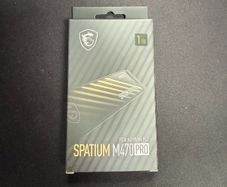 MSI NVMe M.2 Spatium M470 Pro 1tb