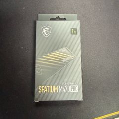 MSI NVMe M.2 Spatium M470 Pro 1tb