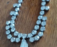 Vintage Rhinestone Necklace.