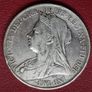 Queen Victoria 1900 Silver Crown LXlV coin Image 4