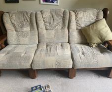 Dutch Oak 3-Seater Couch