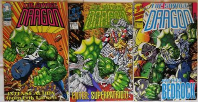 Savage Dragon #'s 1-3 (First 3 issues) Erik Larson (1992)